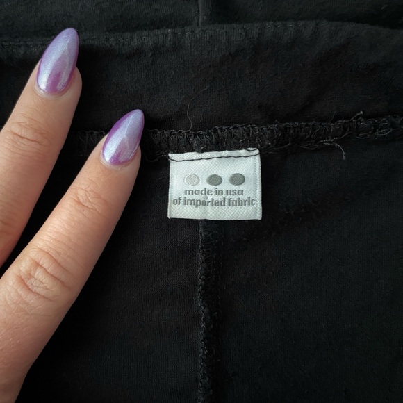 Three Dots Black V-Neck Tie Back Dress (S) - Picture 3 of 4